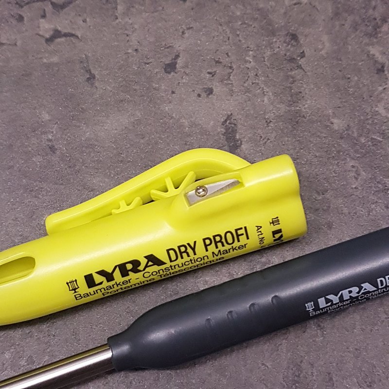 Ega - Katalog produktów :: LYRA Construction marker PROFI with cap and  sharpener / 4494202